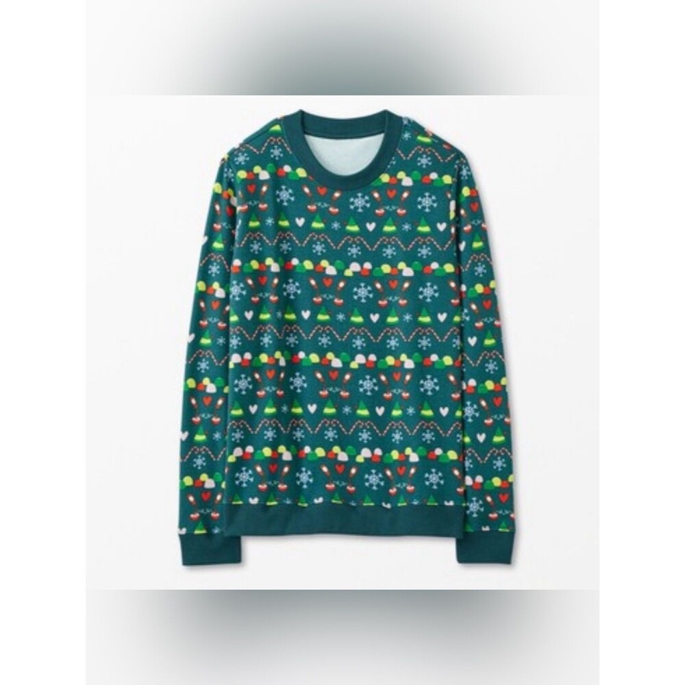 Hanna AnderssonWarner Brothers Elf MovieCrewneck Sweatshirt Fair Isle Size 8